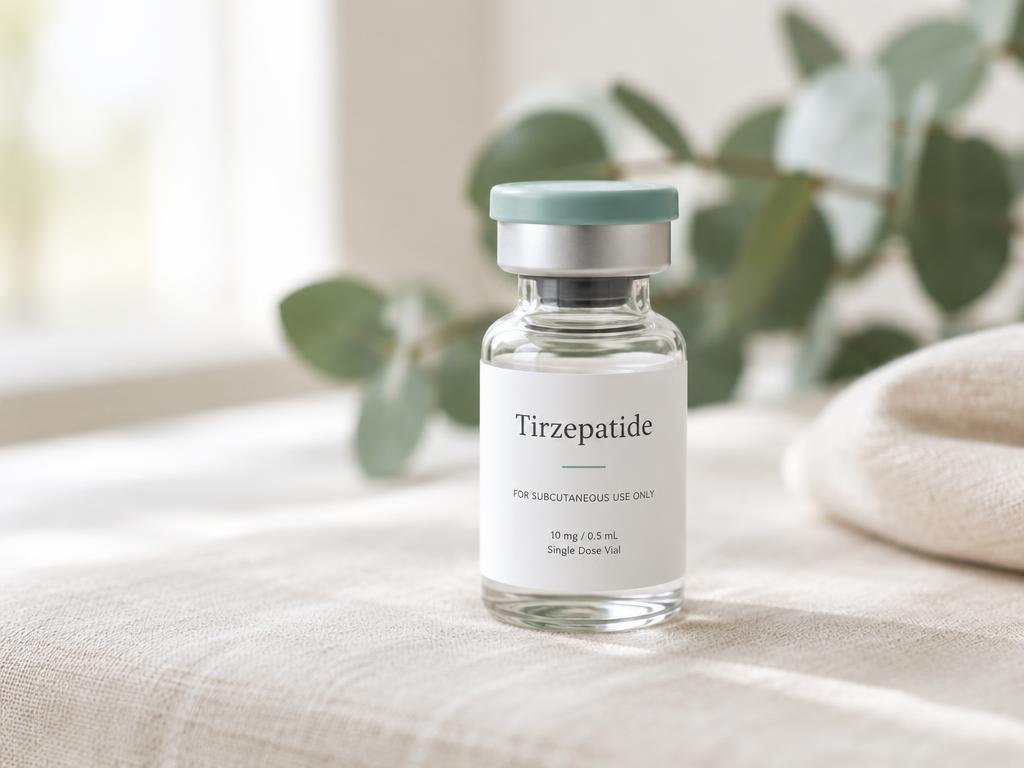 Tirzepatide vial